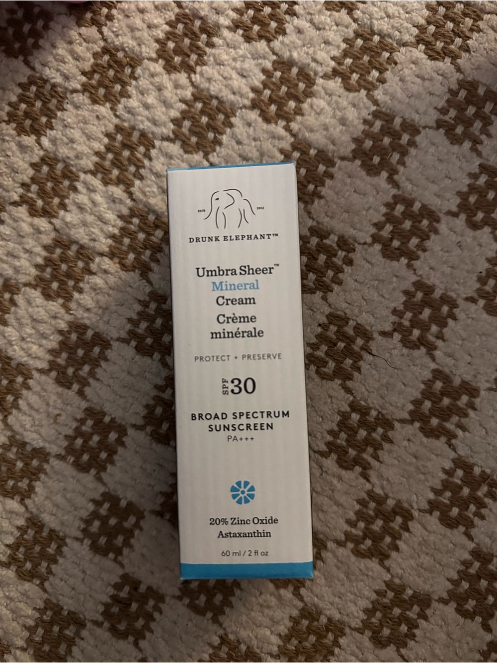 Drunk Elephant Umbra Sheer Mineral Cream SPF 30 Broad Spectrum Sunscreen